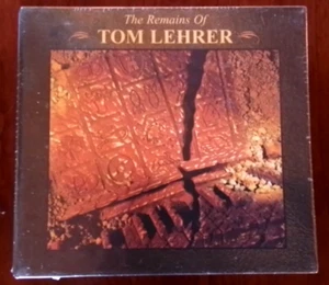 The Remains of Tom Lehrer 3 CD Set + Book 74 Tracks Songs Comedy Parody OOP NM - Picture 1 of 3