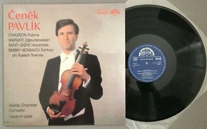 V184 Cenek Pavlik Chausson Poem Sarasate Supraphon 11 0111-1 031G Digital Stereo - Picture 1 of 3