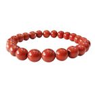 100% Natural Red Jasper Bracelet 8mm Round Beads Gemstone Jewelry Wholesale Lot