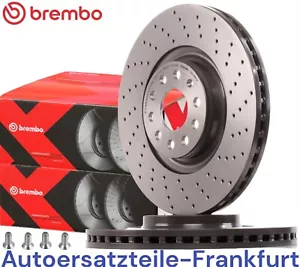 2x BREMBO Bremsscheiben VORNE AUDI S3 8V SQ2 GA VW GOLF 7 8 GTI / R OCTAVIA LEON - Bild 1 von 7