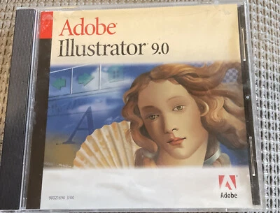 Adobe Illustrator 9.0 for Mac -  Full Retail Version w/ Serial Numbers - Image 1 of 3