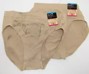 Bali 'One Smooth U' Microfiber Hi-Cut 2362 Nude 2XL/9 w/Defects 0323-007 - Picture 1 of 2