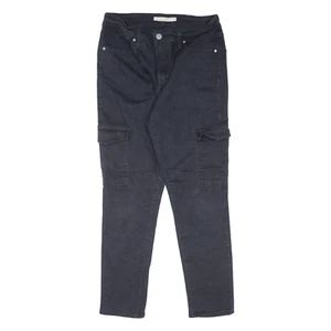 Levi's 721 High Rise Cargo Style Damen Jeans Schwarz Slim Skinny W26 L24 - Bild 1 von 6