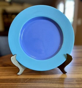 Lindt Stymeist COLORWAYS Luncheon Salad Plate 9" Blue & Turquoise - Picture 1 of 5