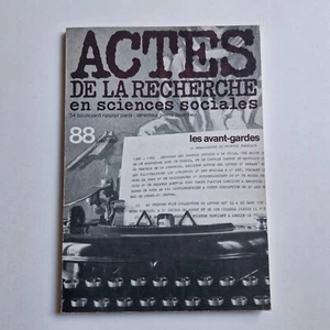 Actes de la recherche en sciences sociales N° 88 - juin 1991 - Imagen 1 de 3