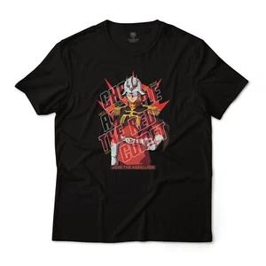Gundam Char Aznable ¡Únete a la Rebelión! ¡Siege Zeon! Camiseta gráfica de arte anime - Imagen 1 de 8