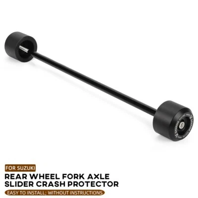 Protector de choque deslizante de eje de horquilla de rueda trasera CNC para SUZUKI DRZ400SM DRZ 400SM 05-23 Foto 1 de 4