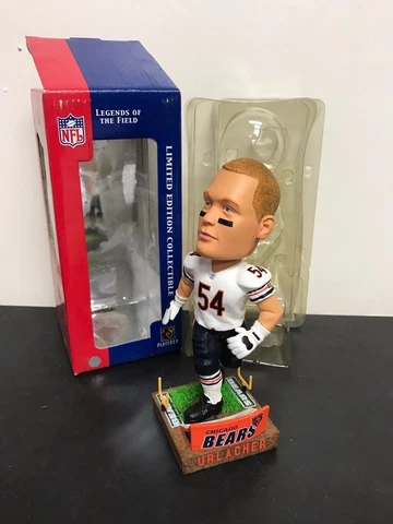 Brian Urlacher CHICAGO BEARS HALL of FAME LEGEND Limited Edition Bobblehead Cover