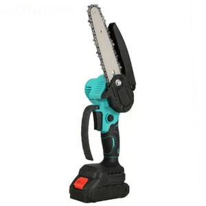 Mini Handheld Electric Chainsaw Cordless Chain Saw Wood Cutter With Battery NEW - Picture 1 of 5