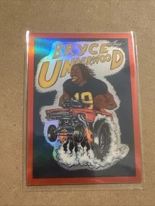2025 Leaf Metallic Imaginations Red Bryce Underwood /199 #MI-3 Michigan - Picture 1 of 2