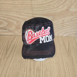 Leader L.O.G.A. Army Style Hat Baseball Mom Hat Nwot Adjustable Strap Black - Picture 1 of 6