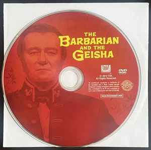 📀NEW THE BARBARIAN AND THE GEISHA (1958) - DVD disc only in white paper sleeve - Picture 1 of 1