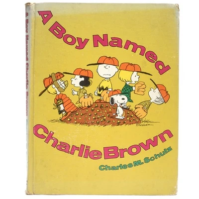 Мальчик по имени Чарли Браун от Charles M. Schulz 1-е издание в твердом переплете приемлемый - Изображение 1 из 4