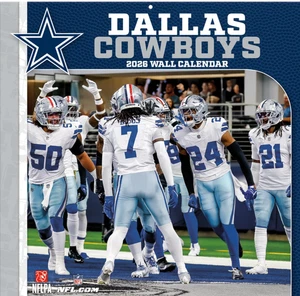 Dallas Cowboys – Official 2026 Wall Calendar (12x12) - Picture 1 of 1