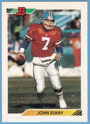 1992 Bowman #280 John Elway. Denver Broncos. - Imagem 1 de 2
