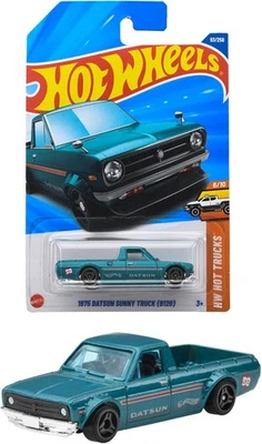 Mattel Hot Wheels 1975 Datsun Sunny Truck B120 Giocattolo Mini Auto 3 - Immagine 1 di 4