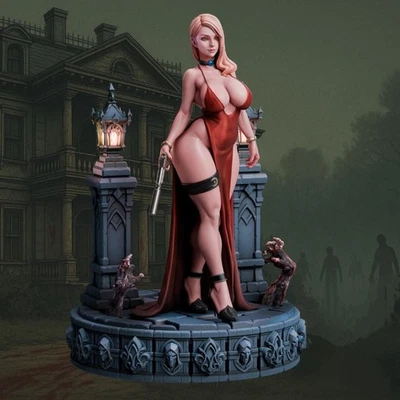 DIGITAL Nina Reaper Nfsw STL ARCHIVO 3Dd LISTO PARA IMPRIMIR INCREÍBLE figura estatua Foto 1 de 2