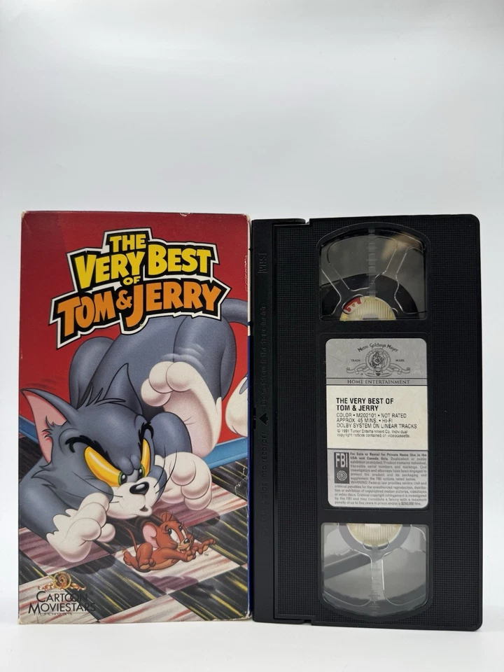 The Very Best Of Tom & Jerry (VHS, 1991) - Image 1 of 1