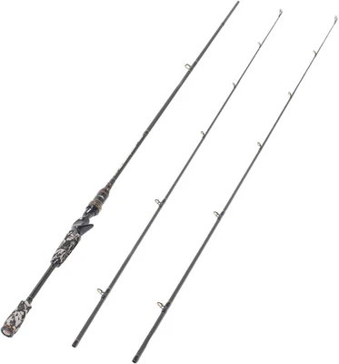 E Series Camo Legend 7ft 2-Piece Casting Rod with Medium & Medium Heavy Tips - Image 1 of 4