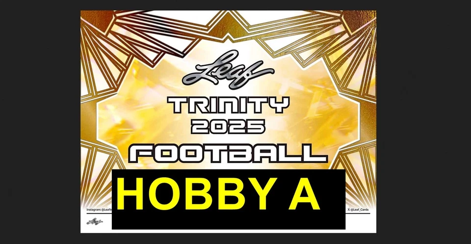 PEYTON MANNING 2025 Hoja TRINITY Hobby 1 Estuche 10 Box Break Foto 1 de 1