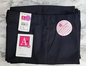 Girls Navy Blue School Uniform Shorts Size 16 - Picture 1 of 2
