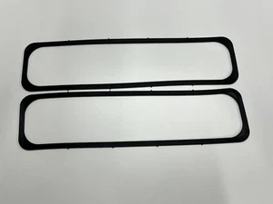 Reusable Rubber Valve Cover Gaskets Chevy SBC 1987- 2000 305 350 5.0 5.7 Vortec - Foto 1 di 2