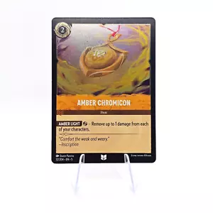 Disney Lorcana Shimmering Skies FOIL #32 Amber Chromicon - Picture 1 of 1