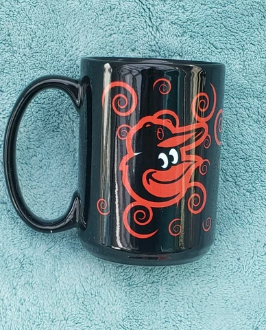 Baltimore Orioles Bird head MLB Boelter Ceramic Coffee Mug 16 oz Cover