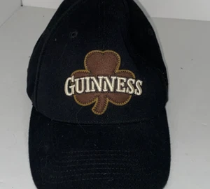 Gorra de béisbol Guinness Beer gorra negra marrón trébol bio cúpulas talla única para la mayoría - Imagen 1 de 5