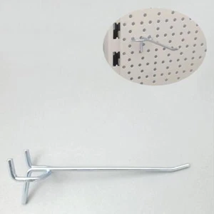 HE123= 50 Einfachhaken L12cm ZA 30 für Tegometall Lochwand RL Tego Einzel Haken - Bild 1 von 1