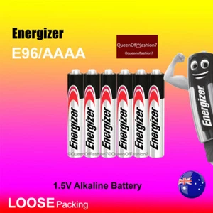 6 x E96 Energizer QueenOf7 AAAA Bulk Battery LR61/MN2500/25A Alkaline Sydney - Picture 1 of 1