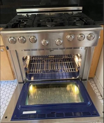 Electrolux 36" Doble Rango E36DF76TPS 36" Serie Profesional - Acero Inoxidable Foto 1 de 3