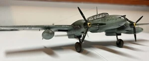 MESSERSCHMITT BF 110, 1/72, HAND BUILT (built from EDUARD kit) PREORDER - Picture 1 of 7
