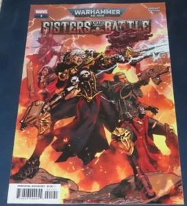 Warhammer 40K Sisters of Battle #1 Marvel 2021 Comic Games Workshop Variant 1 GW - Picture 1 of 5