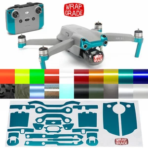 WRAPGRADE Skin Wrap for DJI Air 2S Drone Accessory / Accent Color A - Picture 1 of 112