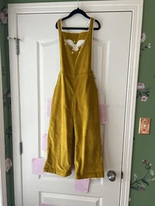 Harry Potter x Mini Boden Hedwig Overalls Size 9-10 - Picture 1 of 5