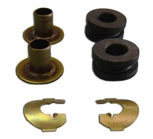 Manual Column Shift Lever Bushings w/Clips 66-72 Ford Bronco 67-79 F150 - Picture 1 of 2