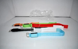 Dilabnba LED Light Up Armband Wristband, Glow Bracelet, Set of 6 Assort Colors N - Picture 1 of 3