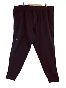Under Armour Unstoppable Joggers Mens 3XL Black Fitted Tapered 1352027 NEW - Picture 1 of 10