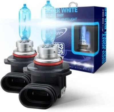 2 x HB3 9005 Xenon White 5000K 12V 60W Headlight Light Replacement Upgrade Bulb - Image 1 of 4