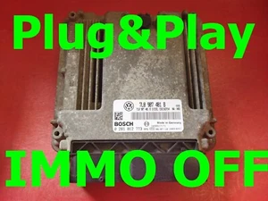 IMMO OFF / Plug&Play VW TOUAREG 3.0TDI 0281012773 - 7L0907401B /Fast Courier - Imagen 1 de 3