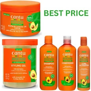 CANTU AVOCADO HYDRATING SHAMPOO,CONDITIONER & CURLING CREAM ALL RANGE - Picture 1 of 17