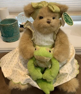 BEARINGTON COLLECTION LEAP & FAITH LIMITED PLUSH BEAR COLLECTIBLE 12” JOINTED - Picture 1 of 5