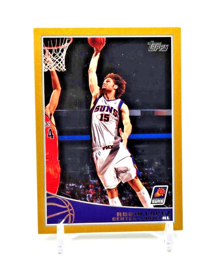 Robin Lopez /2009 GOLD 2009-10 Topps Gold #246 Phoenix Suns (SP) - Image 1 of 2