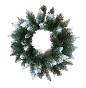 Kunstkranz 50 cm Weihnachtskranz Türkranz Dekokranz Tannenkranz Weihnachtsdeko - Bild 1 von 10