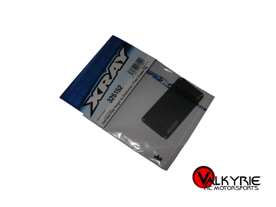 🔥 XRAY 30g Electronics Plate / Weight Stainless Steel Silver (1) 326152 🔥 - Image 1 of 1