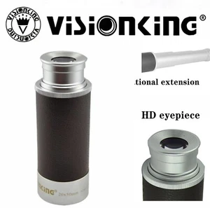 High Power Monocular telescope Visionking 20x50 BAK4 Prism Gift Portable - Picture 1 of 6