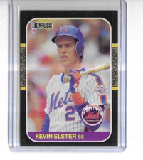 1987 Donruss #635 Kevin Elster New York Mets