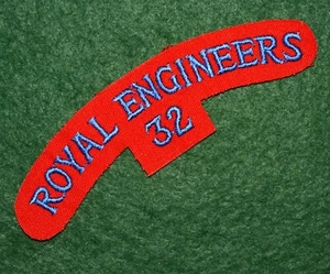 32 Engineer Regiment (Assault Engineers) Embroidered Shoulder Title - Picture 1 of 2