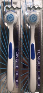 2 X DENTAL CARE TOTAL CLEAN TONGUE BRUSH - Picture 1 of 6